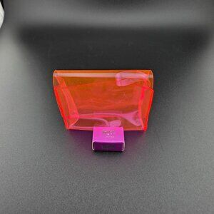 MGA Entertainment Mini Bratz Neon Pink Cosmetics Bag with Mini Lipstick NEW